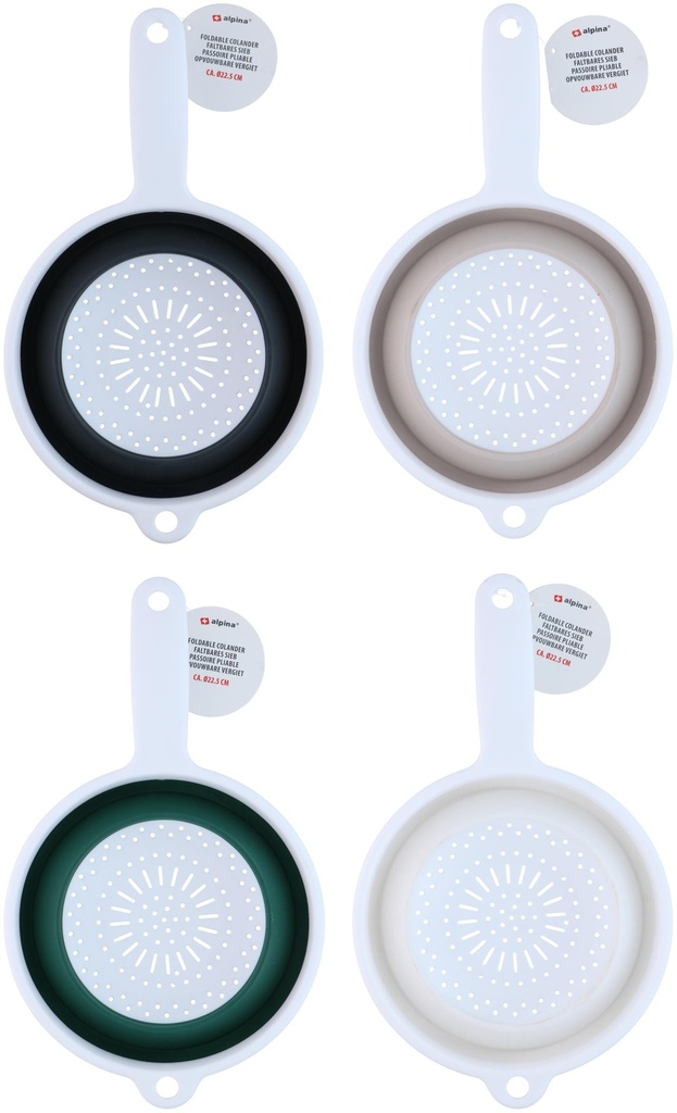 ALPINA Foldable Colander Ø22.5cm