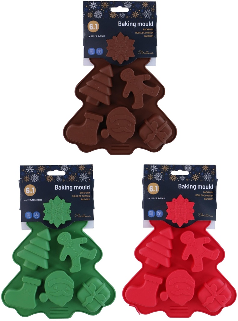 ALPINA Christmas Cake Mould 22.5x18.5x2.5cm