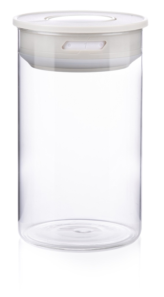 ALPINA Storage Jar 1L with Vacuum Lid Ø10x16.5cm