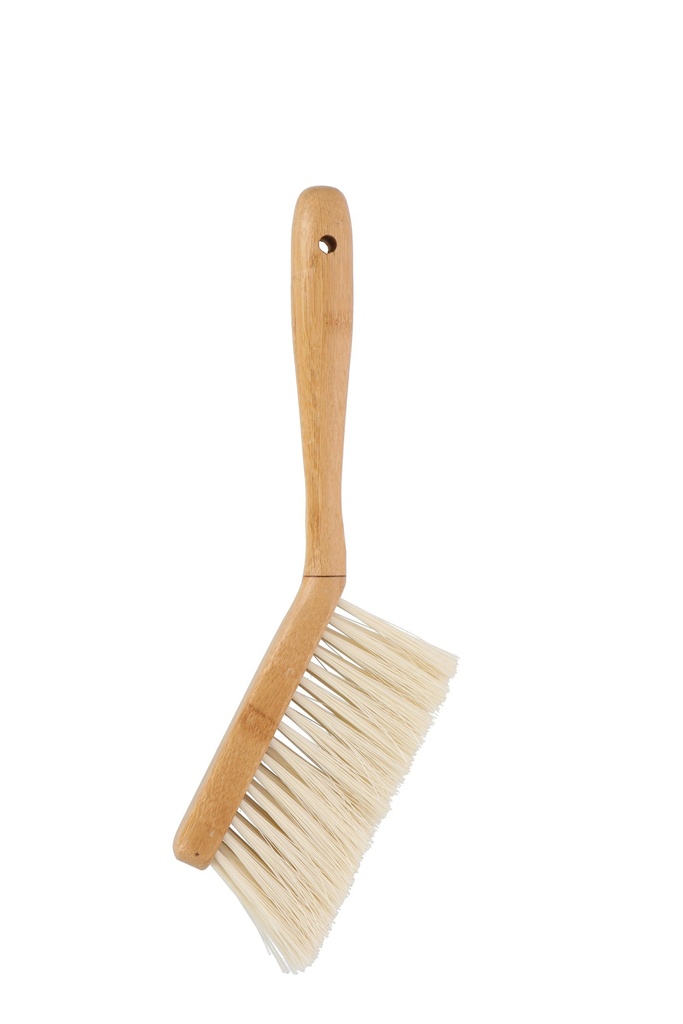 ALPINA Dustpan and Brush with Bamboo Handle