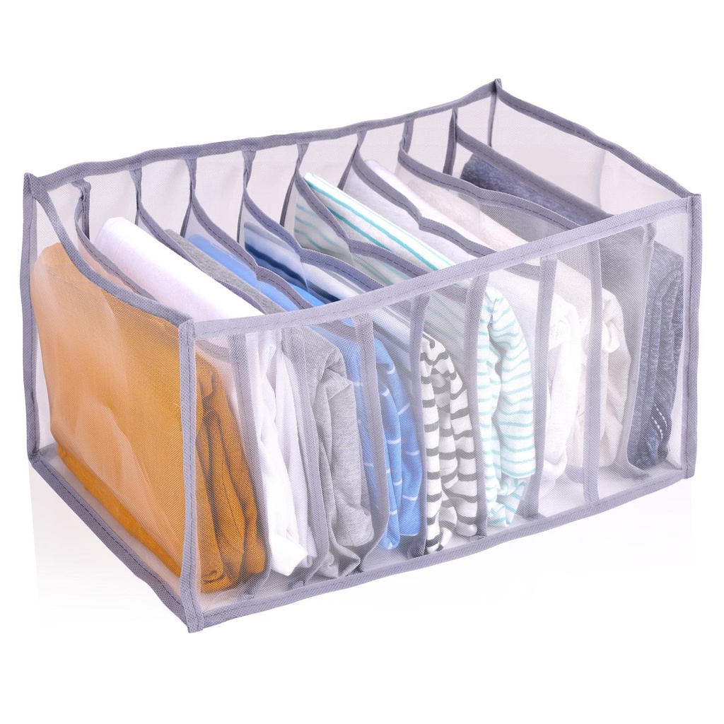 ALPINA Clothes Organizer 36x25x20cm 9 Compartments