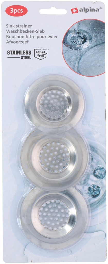 [871125224902] ALPINA Sink Strainer Ø8/7cm