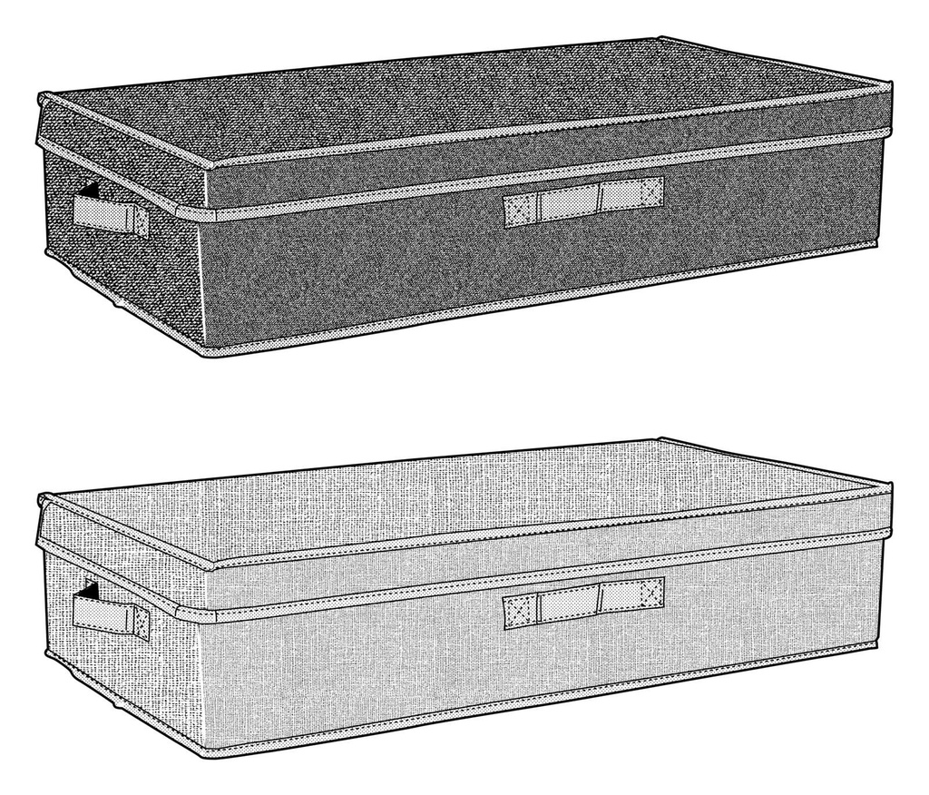 ALPINA Storage Box 67x38x15cm