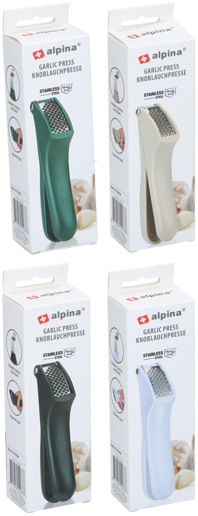 [871125255237] ALPINA Garlic Press 16cm