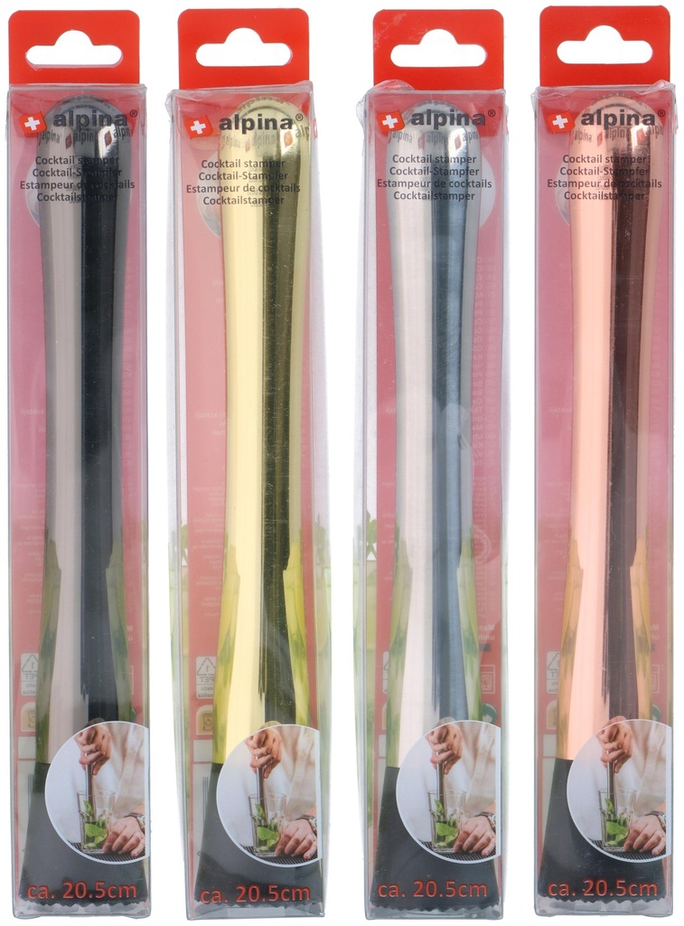 ALPINA Cocktail Muddler Ø2.4xh20.5cm