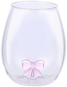 ALPINA Wine Glass with Bow 500ml Ø7.5x12cm