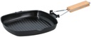 ALPINA Grill Pan with Foldable Handle Ø24cm