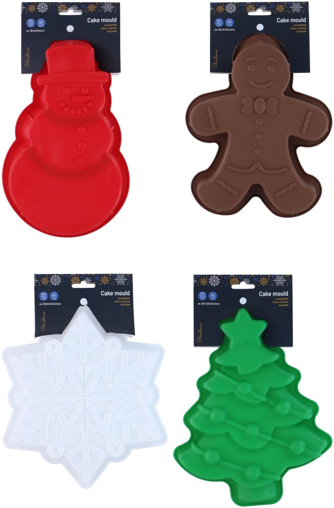 ALPINA Christmas Cake Mould 29.5x22x4.5cm