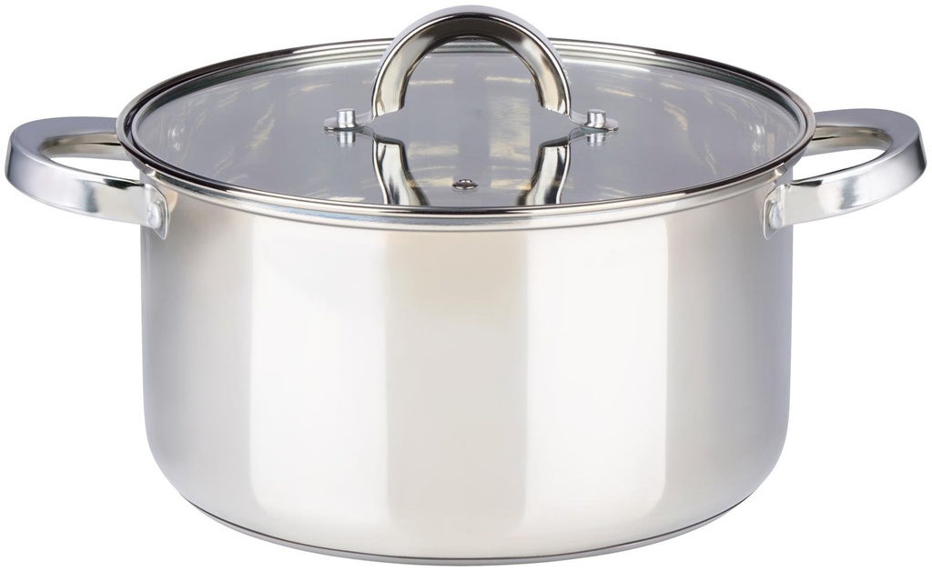 [871125225928] ALPINA Pan with Lid 6.1L Ø24cm Induction
