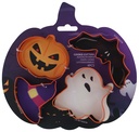 ALPINA Halloween Cookie Cutters Pumpkin Ghost Bat Hat