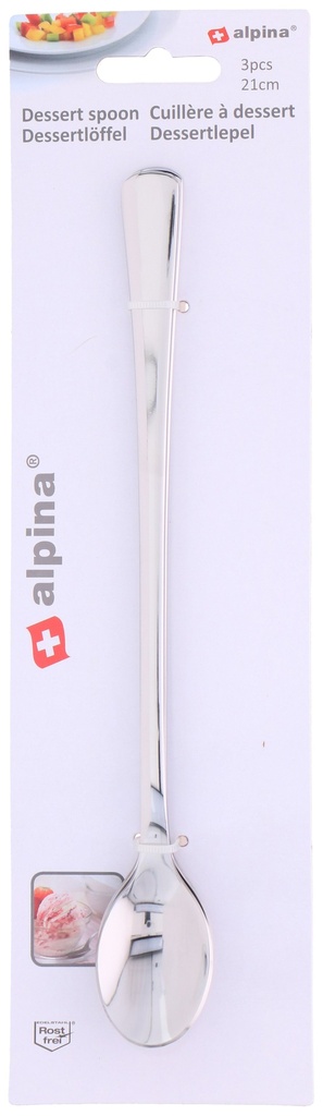 ALPINA Dessert Spoon 22cm Mirror Polish