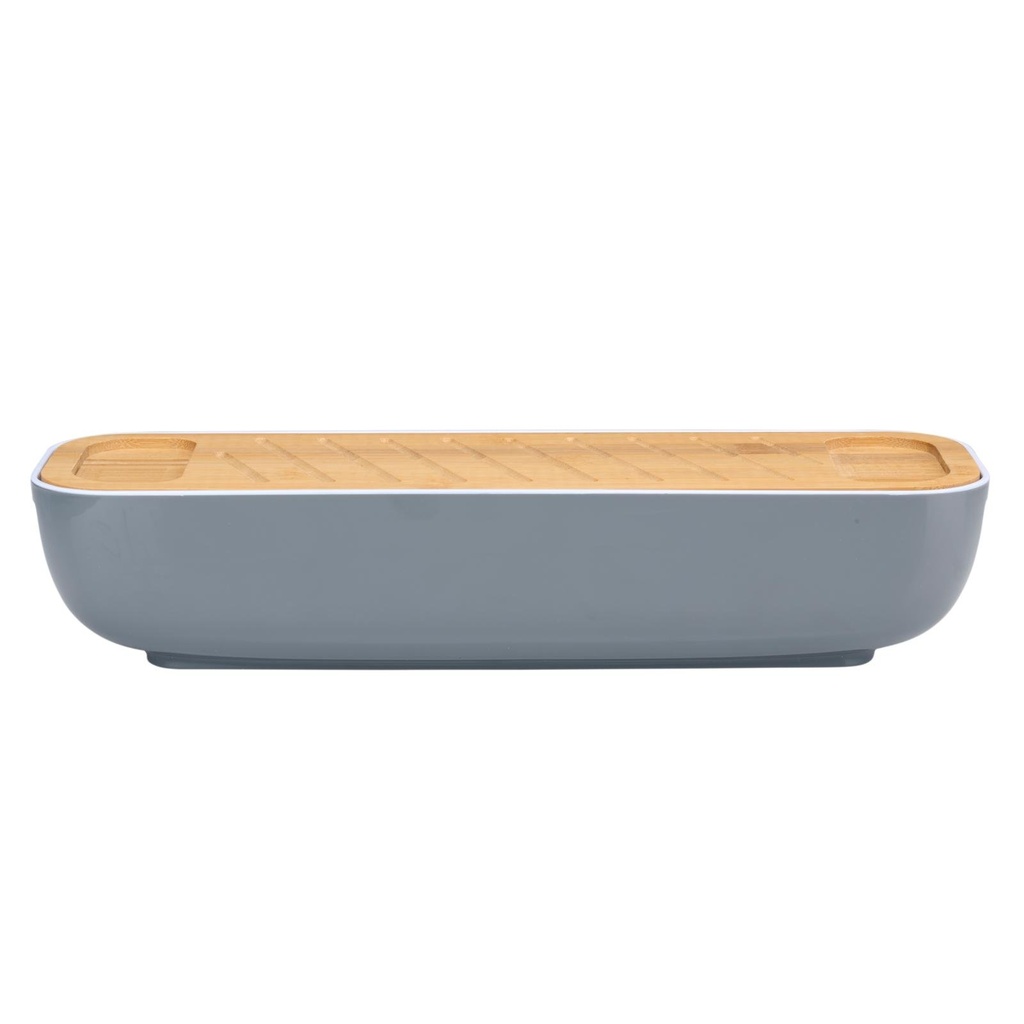 ALPINA Bread Box With Lid And Cutting Board