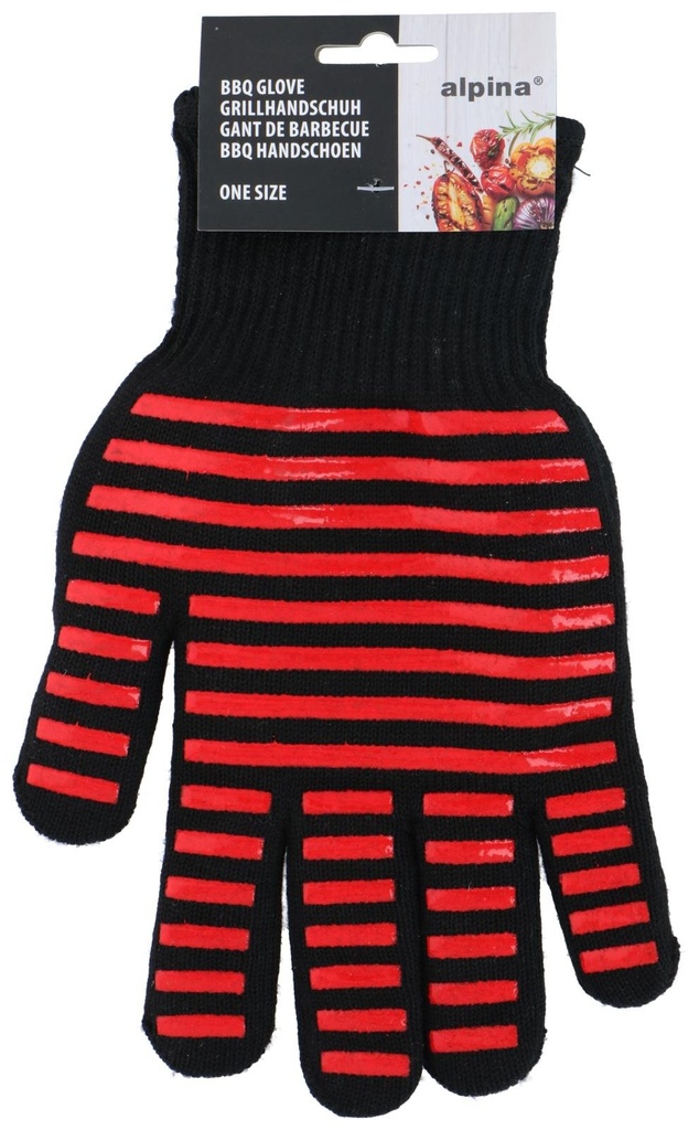 [871125227055] ALPINA BBQ Glove 28x18cm