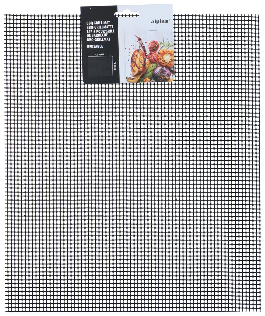 [871125243950] ALPINA Reusable BBQ Grill Mat