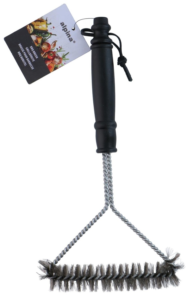ALPINA BBQ Grill Brush 17x30cm