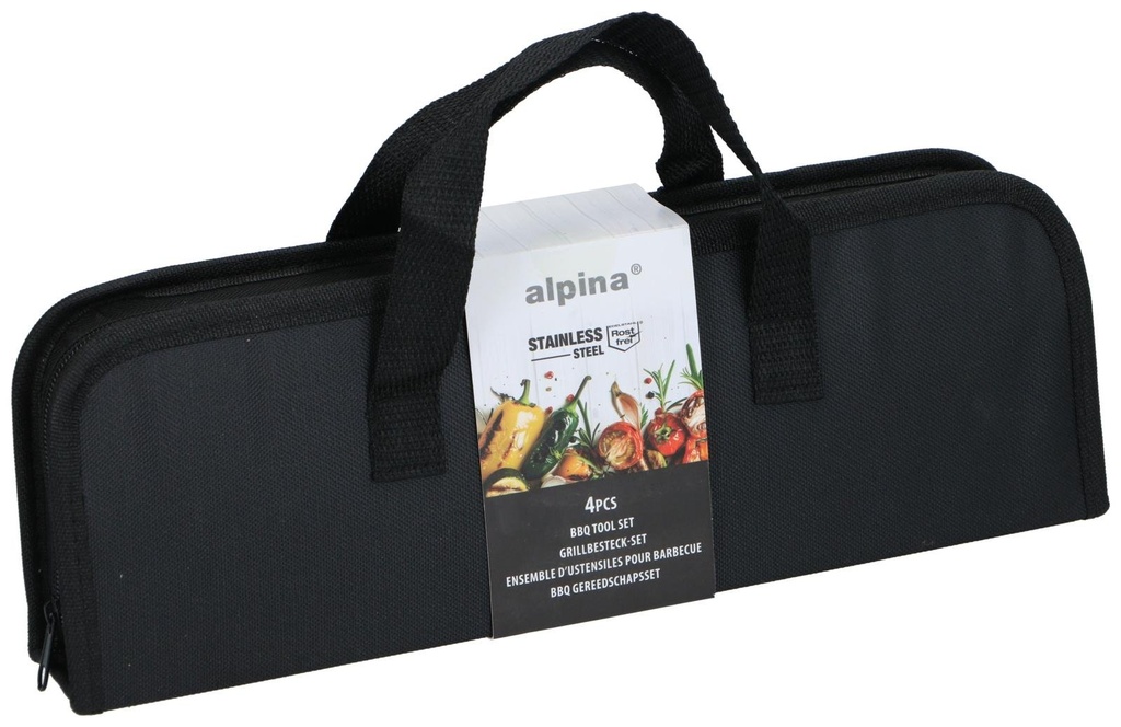 ALPINA BBQ Tool Set 30x38cm