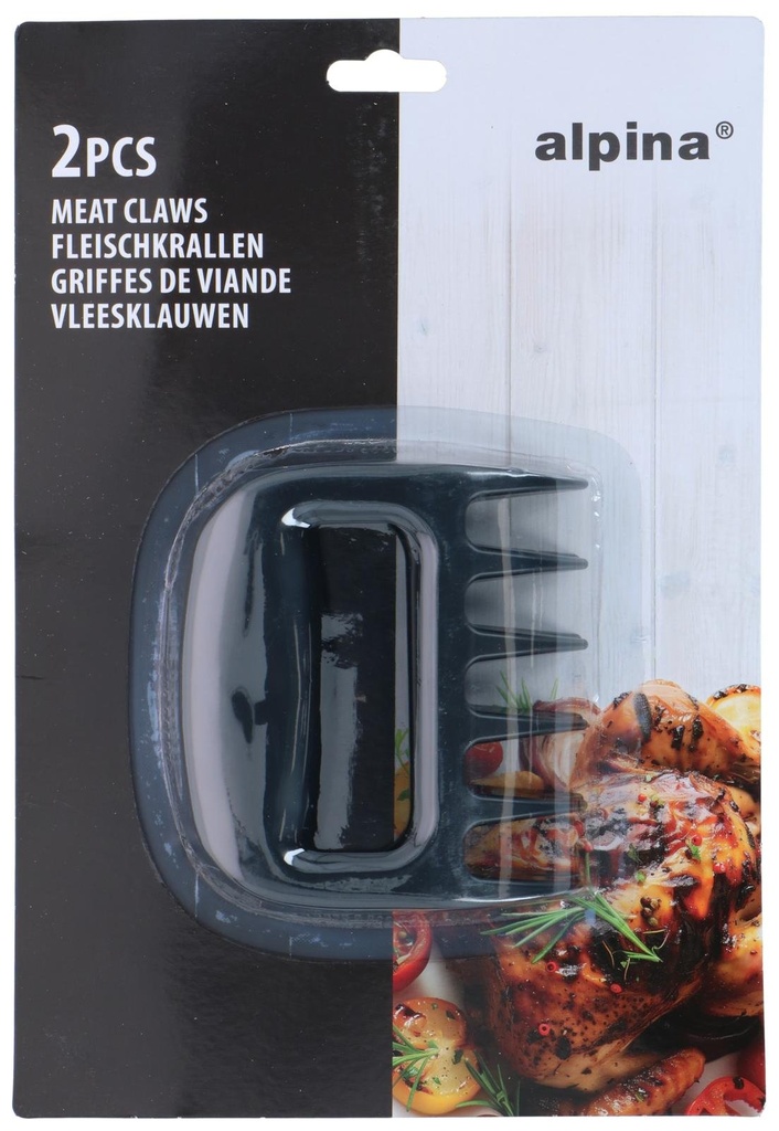 ALPINA BBQ Meat Claw 11x11x2cm