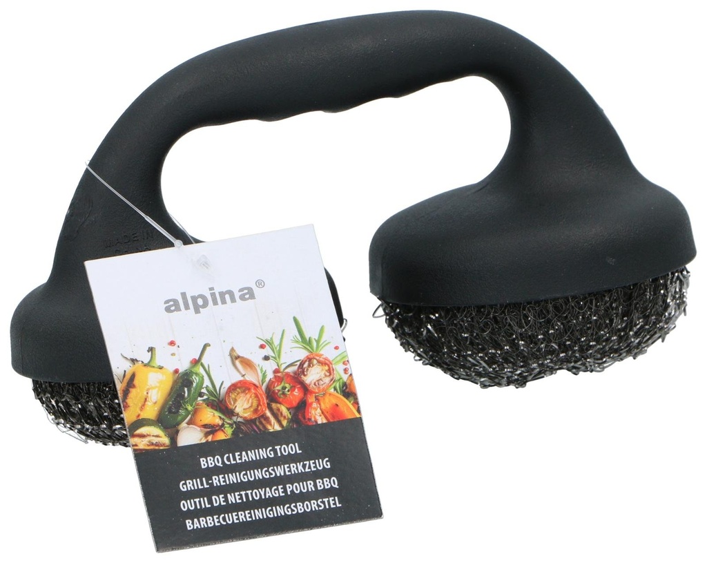 ALPINA BBQ Cleaning Brush 18.5x8.5x10cm