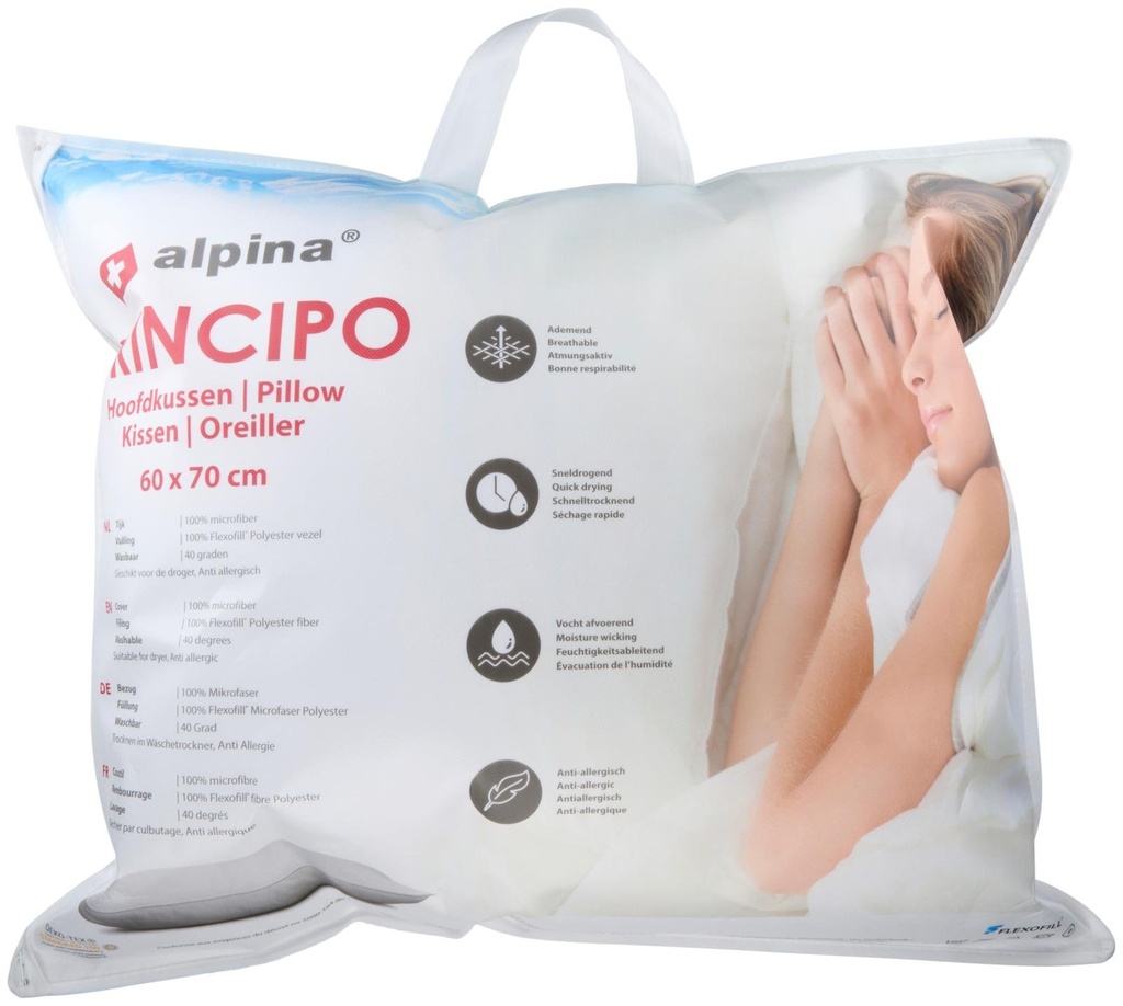 ALPINA Pillow 60x70 cm 800gr