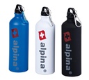 ALPINA Drinking Bottle 750ml with Carabiner