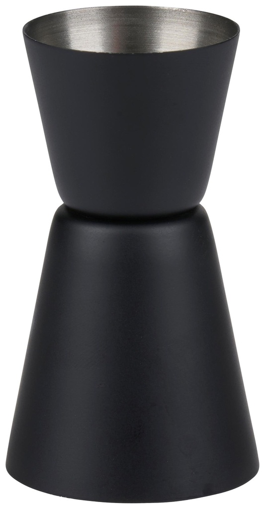 ALPINA Cocktail Measuring Cup Black Ø3.9xh8.1cm