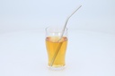 ALPINA Reusable Drinking Straws 21cm with Cleaning Brush