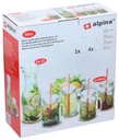 ALPINA Drinking Jars 420ml with Carafe 1L