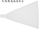 ALPINA Piping Bag with 8 Nozzles