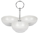 ALPINA Serving Dish 3 Section 20x16cm
