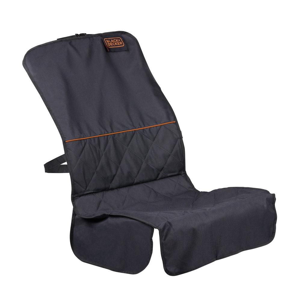 BLACK+DECKER Car Seat Protector 100x48cm Black Waterproof