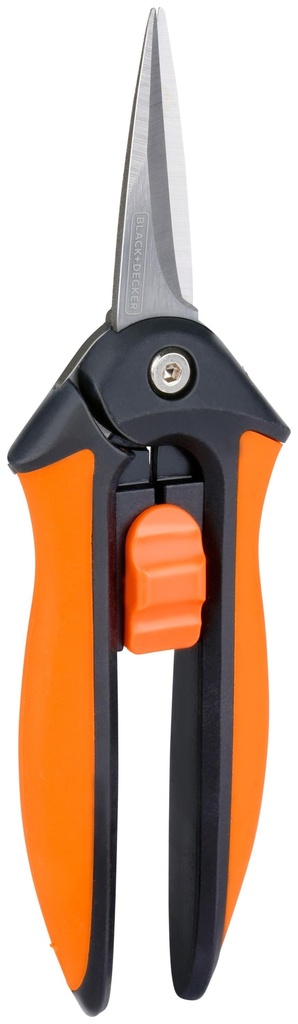 BLACK+DECKER Flower Snips 16cm Safety Lock