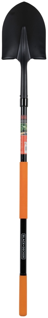 BLACK+DECKER Point Shovel 148cm Black+Decker