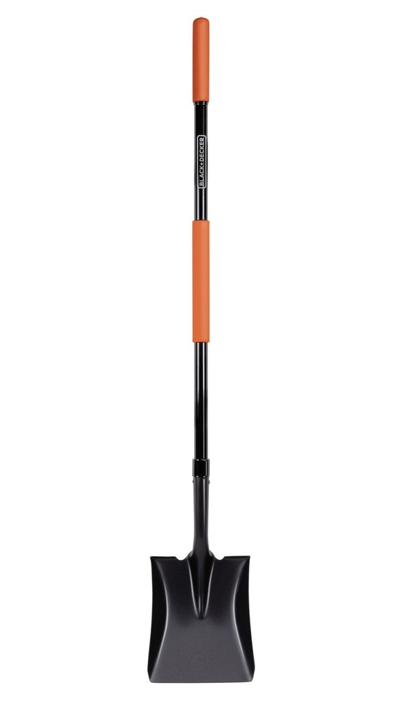 BLACK+DECKER Square Shovel 149cm Black+Decker
