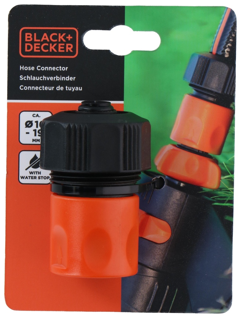 BLACK+DECKER Hose Connector Quick 5/8'-3/4'