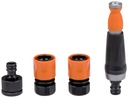 BLACK+DECKER Watering Kit with Adjustable Sprayer