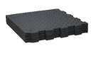 BLACK+DECKER Floor Mat 40x40cm Black