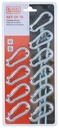 BLACK+DECKER Hook Carabiner 80kg 6x60mm