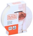 BLACK+DECKER Masking Tape 25mm x 25m 130mu