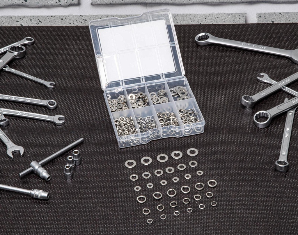 BLACK+DECKER Flat and Lock Washer 375pcs