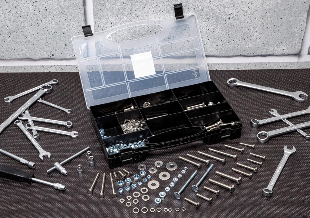 BLACK+DECKER Bolts and Nuts 450 pcs