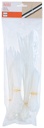 BLACK+DECKER Cable Ties 4 Sizes White