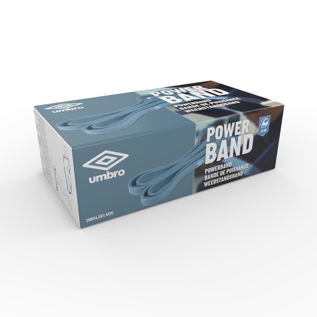 UMBRO Power Band 15kg 208x4.5x1.5cm