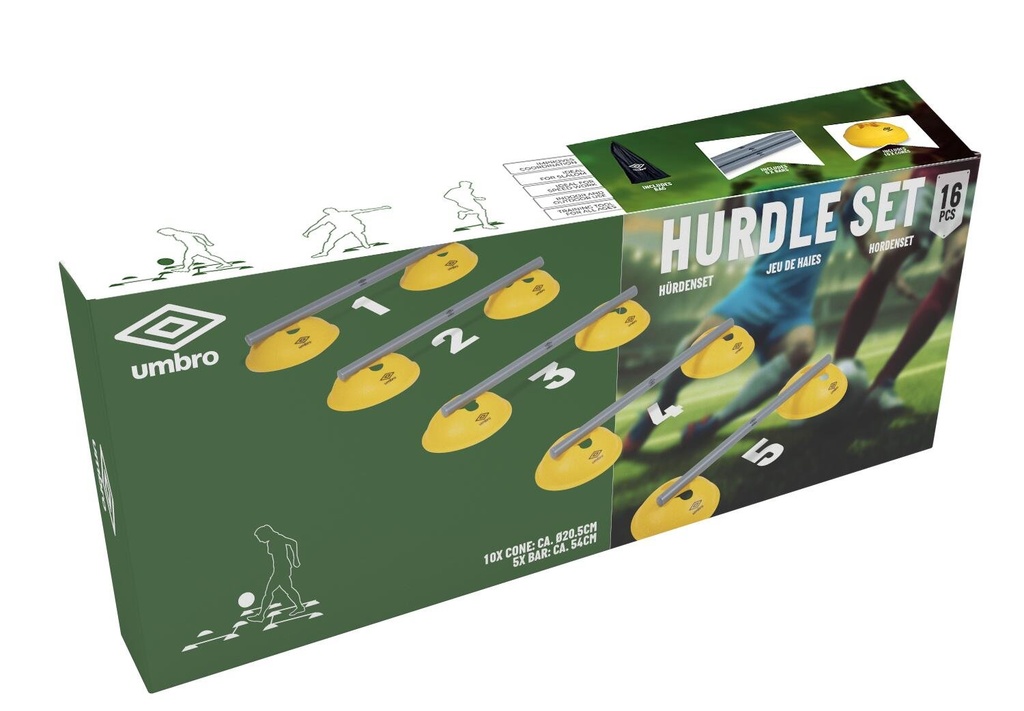 [871125226866] UMBRO Hurdle Set for Fitness Training