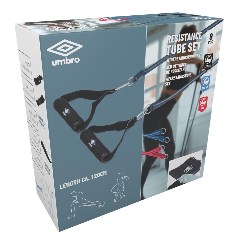 [871125226918] UMBRO Resistance Bands Set for Fitness