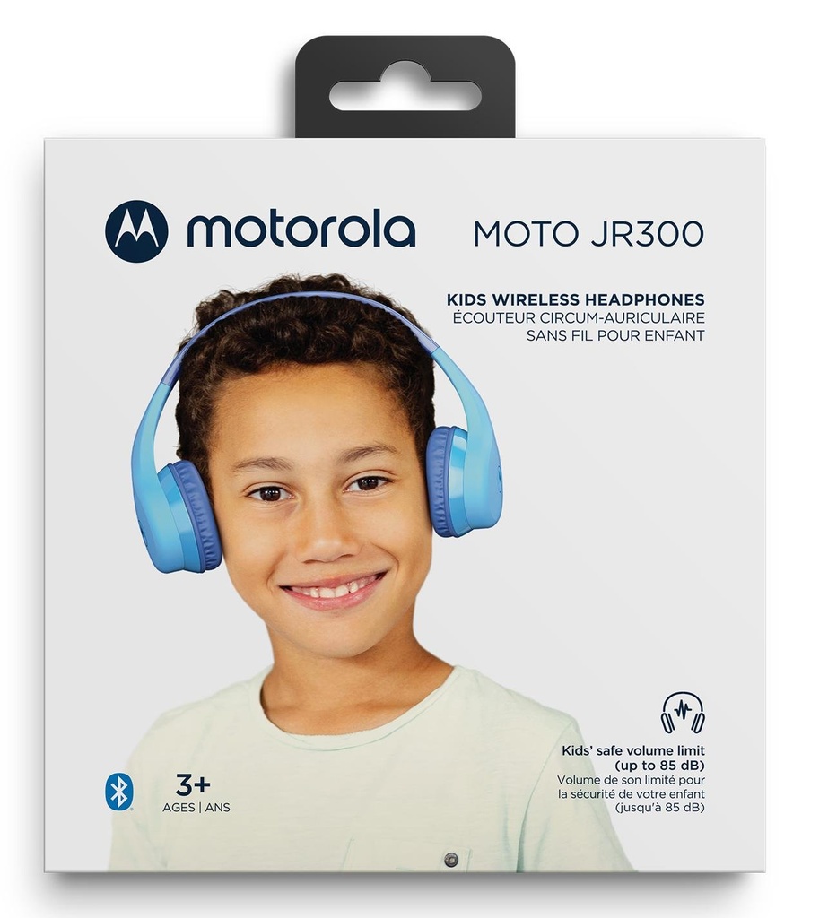 MOTOROLA Kids Headphones MOTO JR300 Blue