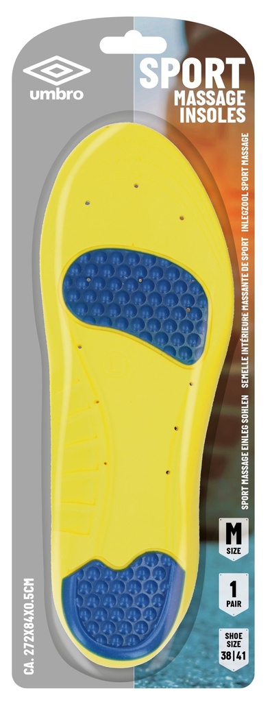 UMBRO Sport Massage Insole Medium