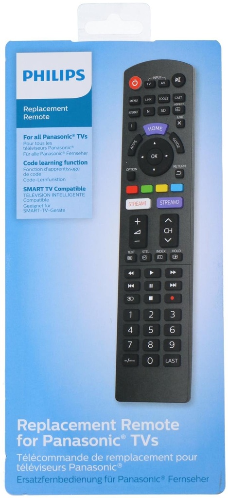 PHILIPS Remote Control for Panasonic TV SRP4040/10