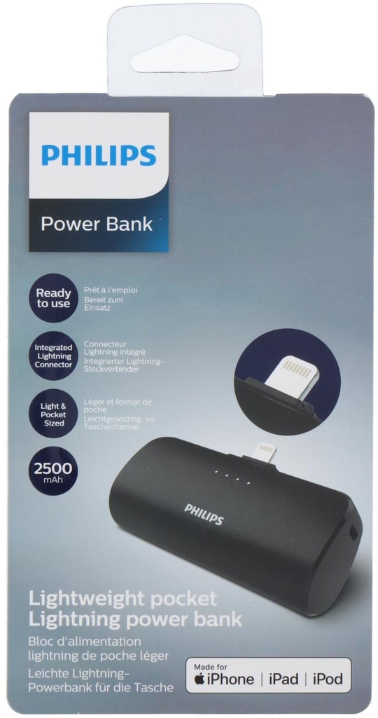 PHILIPS Power Bank 2500mAh