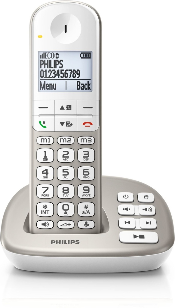 [695161399942] PHILIPS Cordless Phone XL4951S/38 With Answering Machine