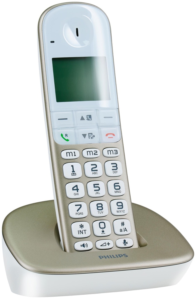 [695161399939] PHILIPS Cordless Phone XL4901S/38 with Display